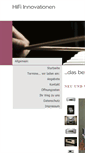 Mobile Screenshot of hifi-innovationen.de